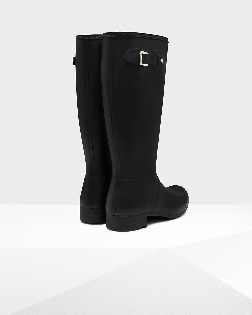Galochas Altas Hunter Feminina Pretas - Original Tour Foldable - 30DKCWXGH